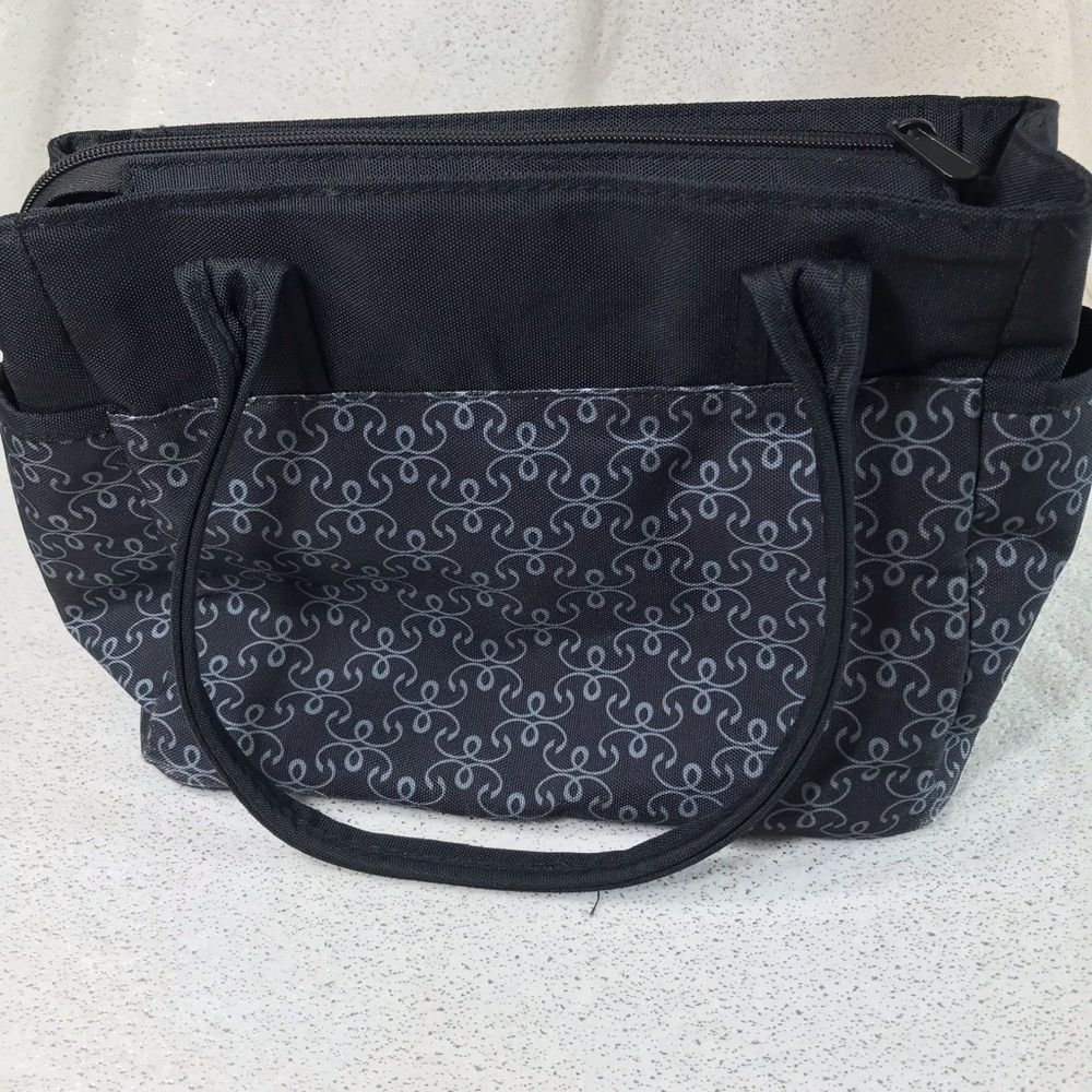 The First Years Baby Tote Bag Black Small - Picture 4 of 11